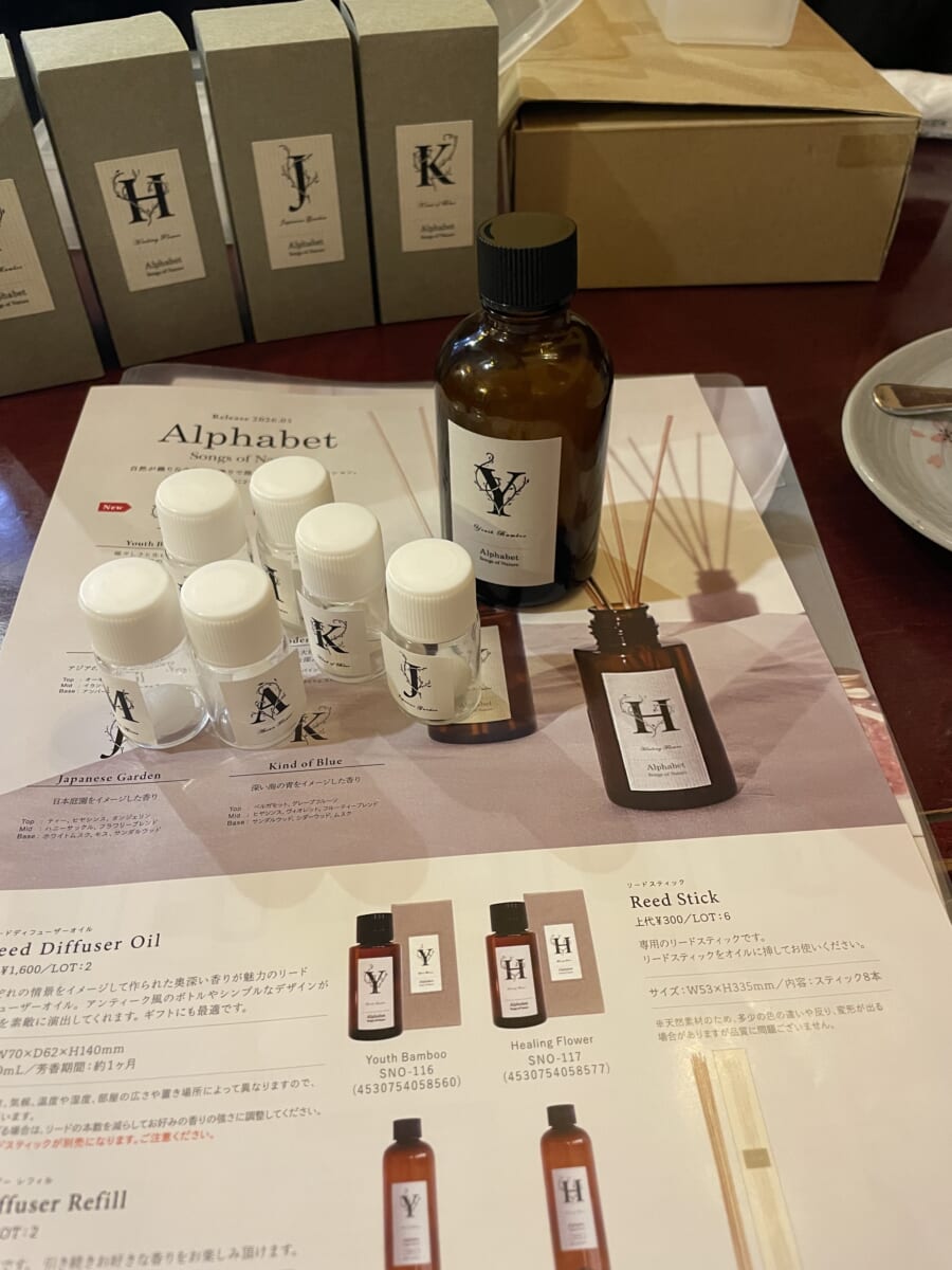 アートラボさん　NEW商品「Alphabet　新香り２種/アロマドロップ」