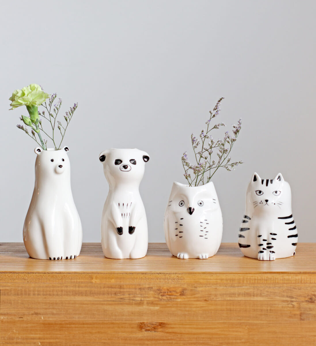 NEW商品 シナリー モチーフフラワーベース （4種）